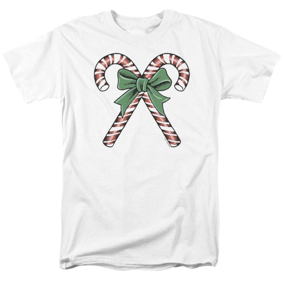 Candy Canes Adult Regular Fit T-Shirt