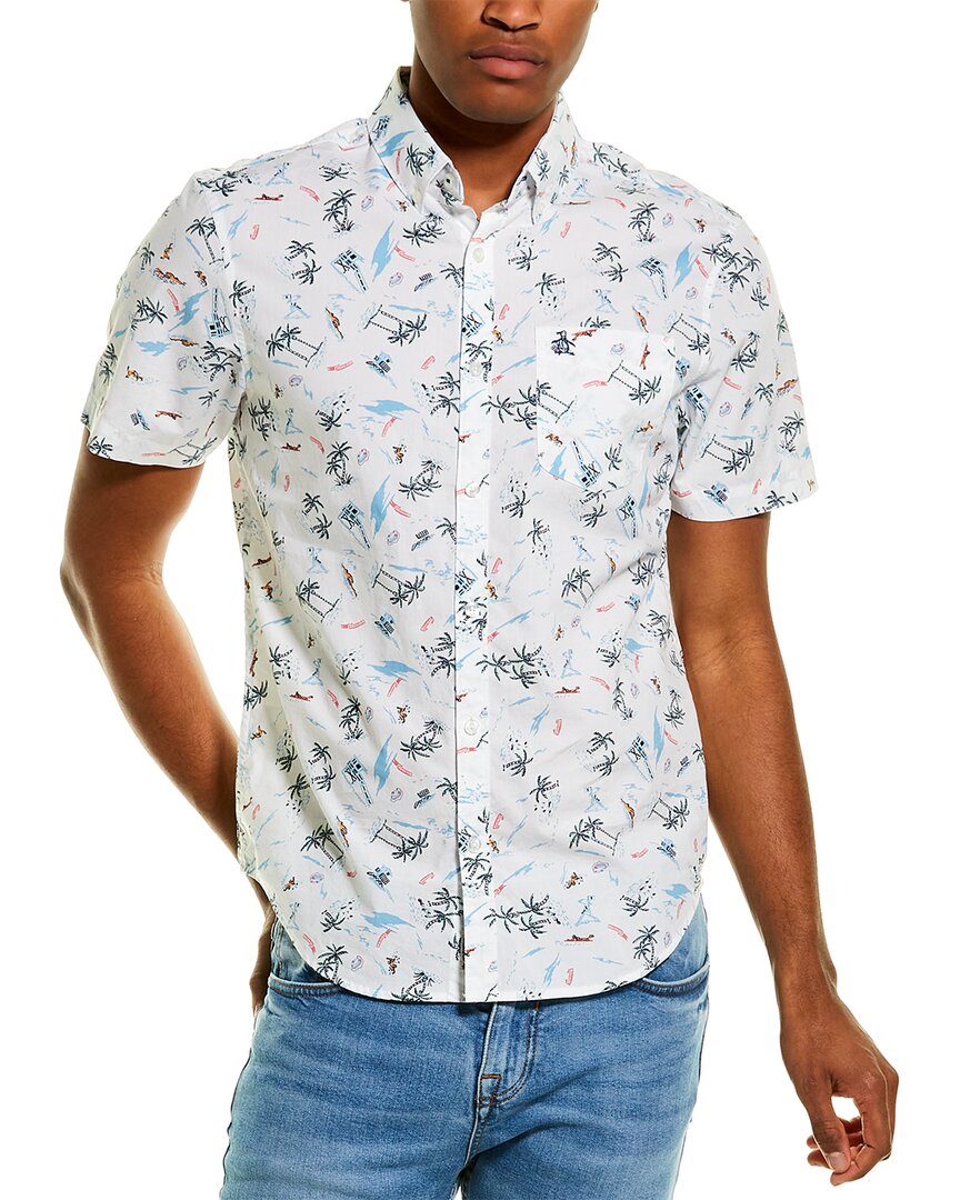 Original Penguin Tropical Print Woven Shirt