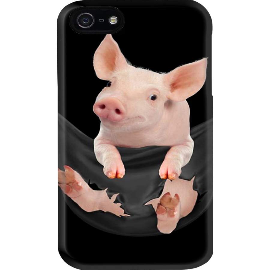 Pig In Pocket Gift For Animal Lovers Phone case