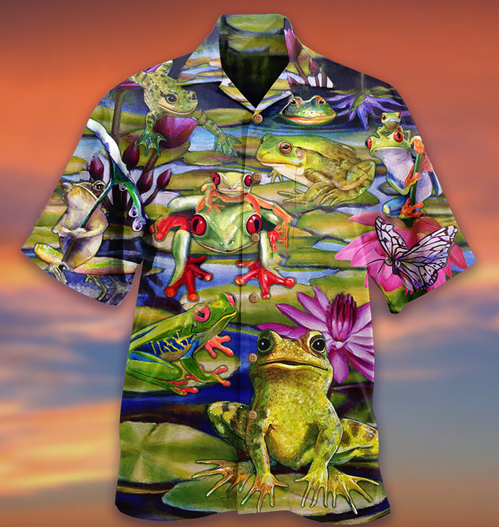 Frog Love Lake Edition Hawaii Shirt Ha79258