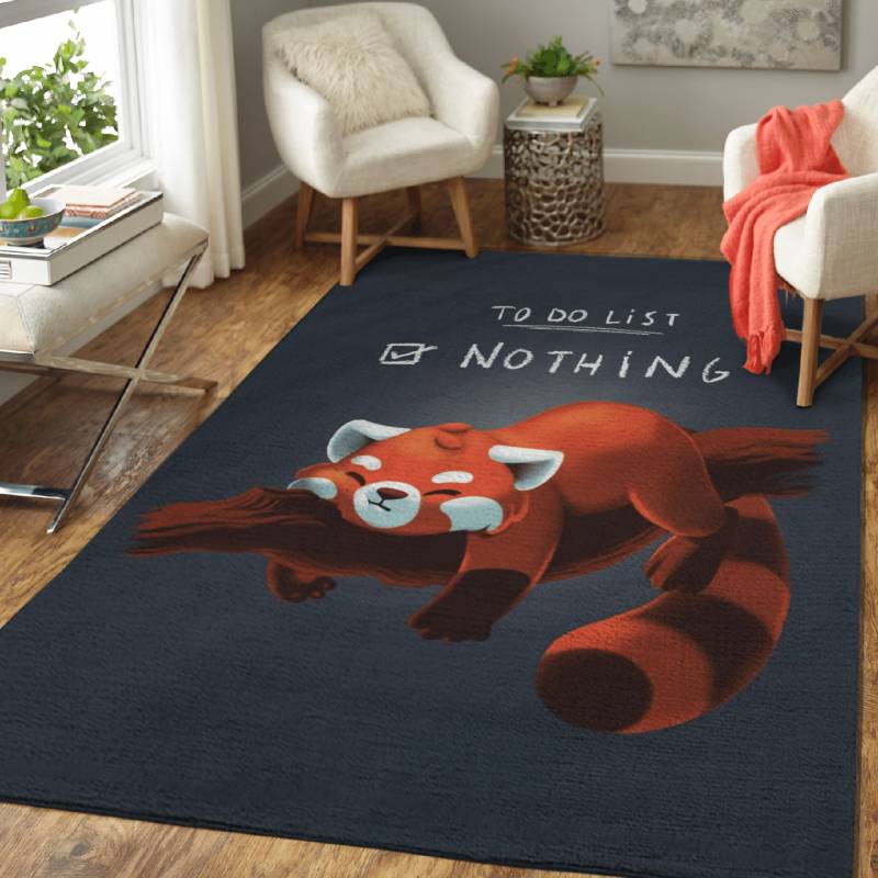 To Do List Nothing – Unbelievably Cute Animals Area Rug Carpet