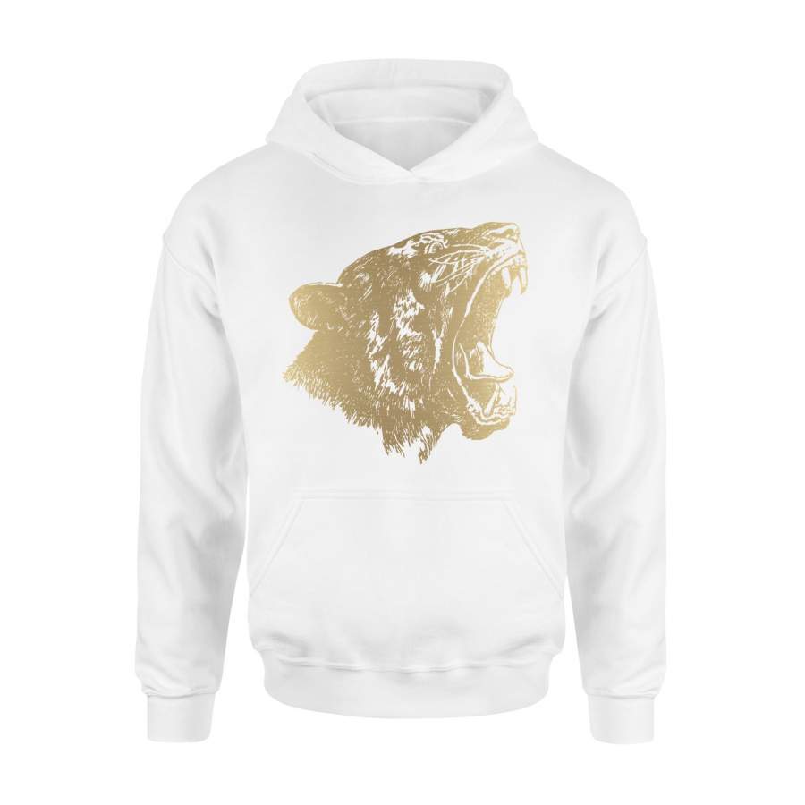 Awesome Roaring Gold Tiger Big Cat Gift Idea Hoodie