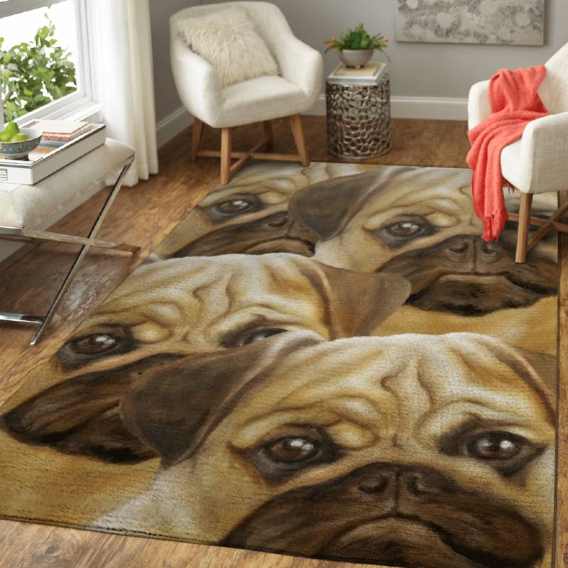 Smile Dog – Animals Area Rug Carpet