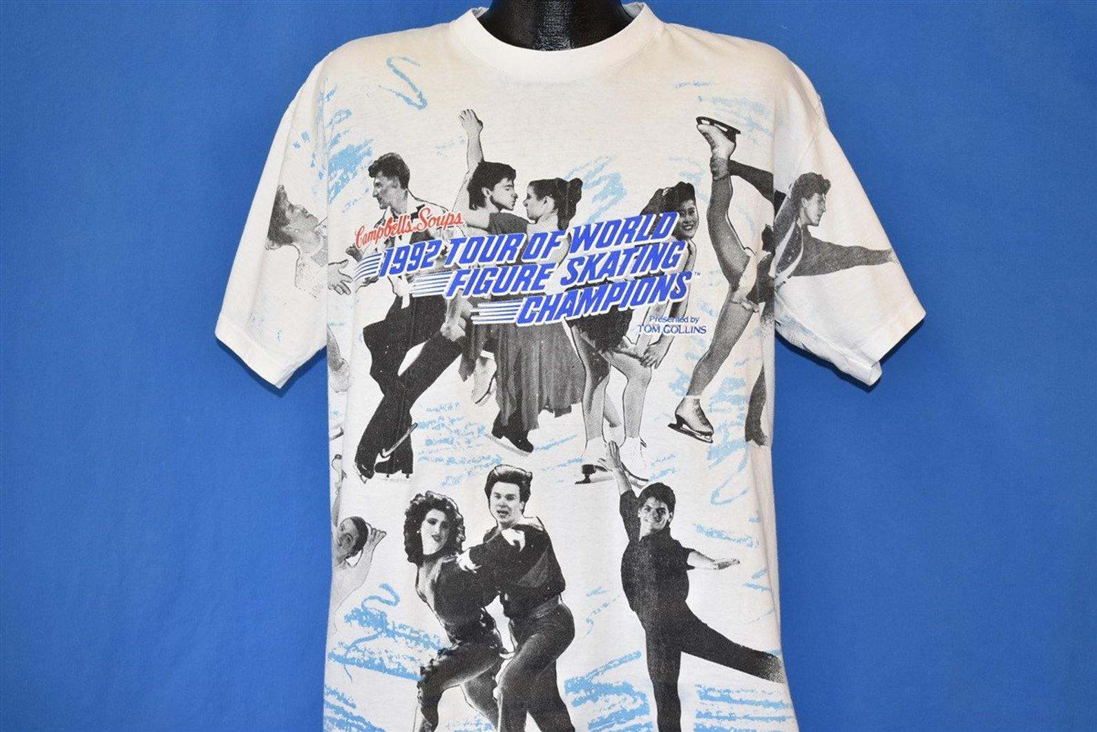 90S World Figure Skating Champions 1992 T-Shirt Extra