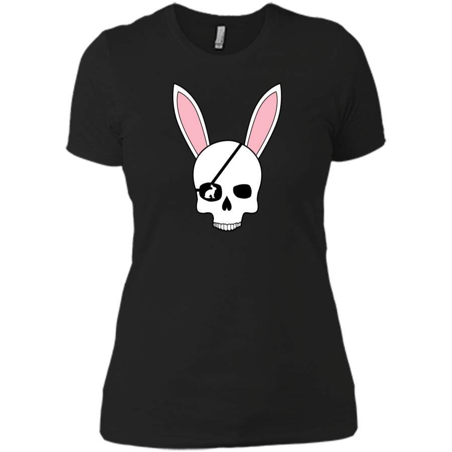 Cute Kids Easter Shirt Rabbit Pirate Tee For Boys And Girls1 Next Level Ladies Boyfriend Tee