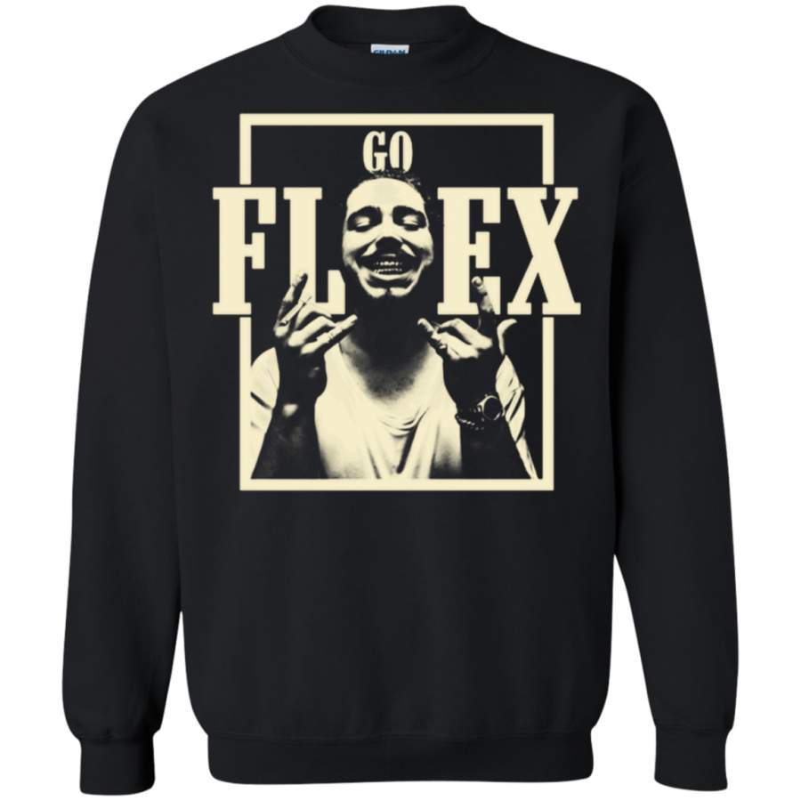 AGR Post Malone GO FLEX Crewneck Pullover Sweatshirt