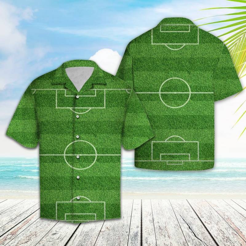 Football Pitch Hawaii Shirt Ha106660