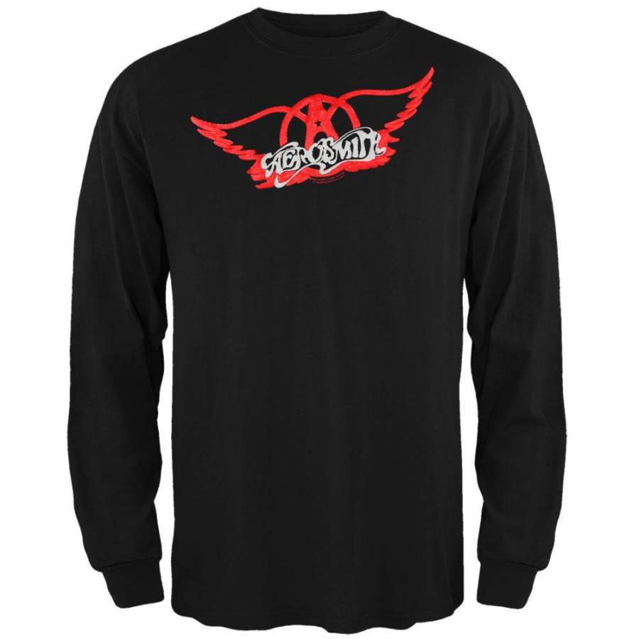 Aerosmith – 3D Wings Long Sleeve T-Shirt