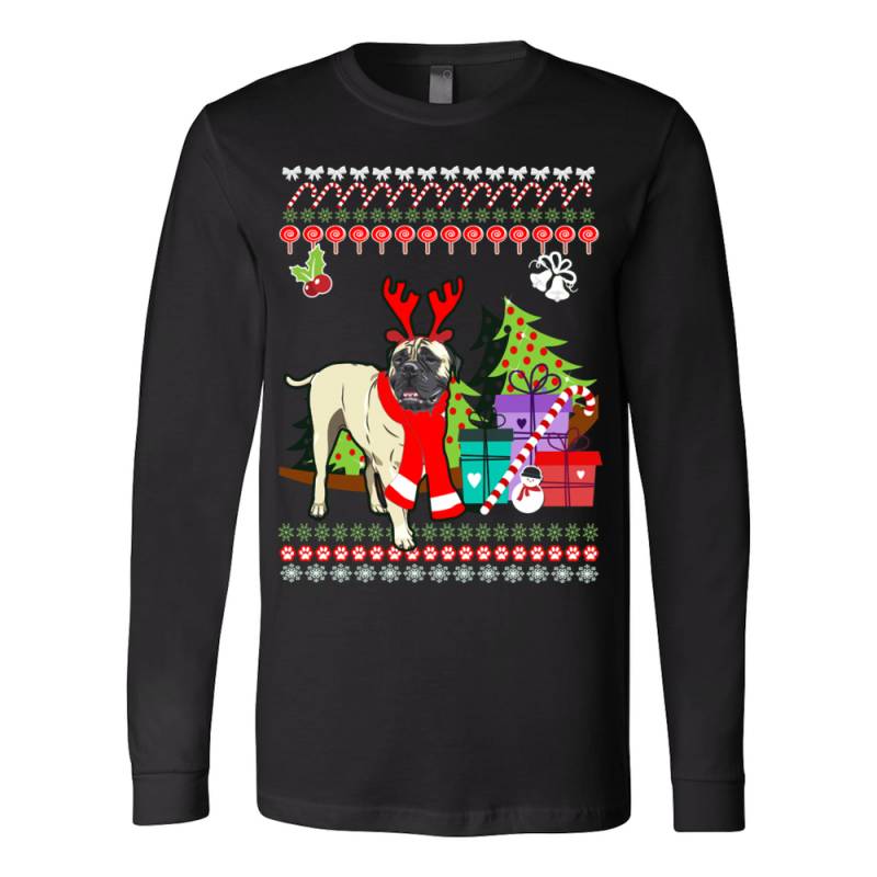 Bullmastiff Ugly Christmas Sweater