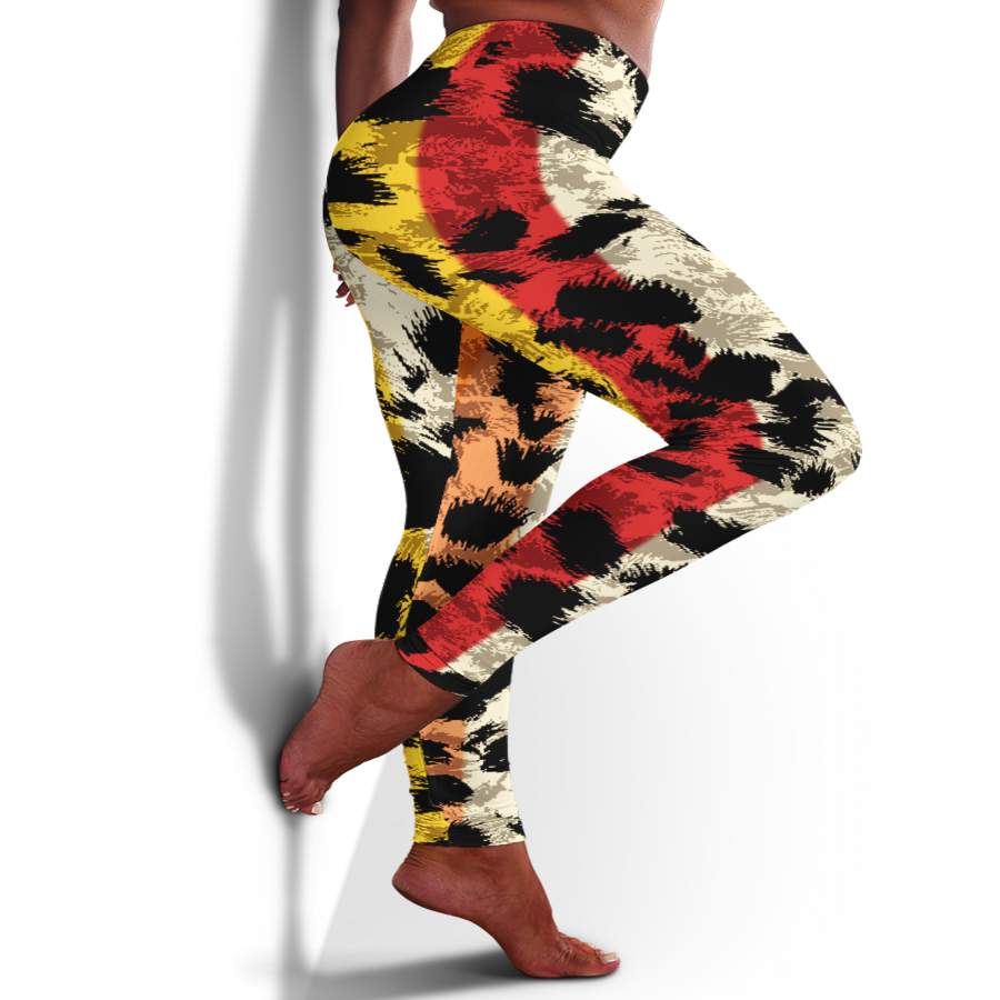 Basotho Leopard Skin 2 Leggings