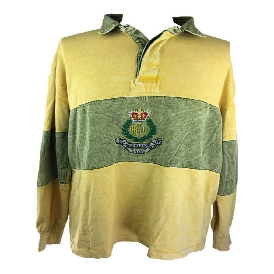 Vintage Ralph Lauren Chaps Rugby Polo S0612