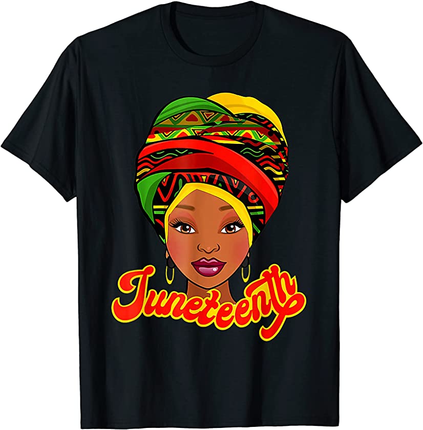 Juneteenth Black Queen Power African American June 19th 1865 T-Shirt