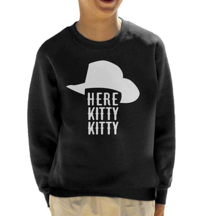 Tiger King Here Kitty Kitty Joe Exotic Kid’s Sweatshirt