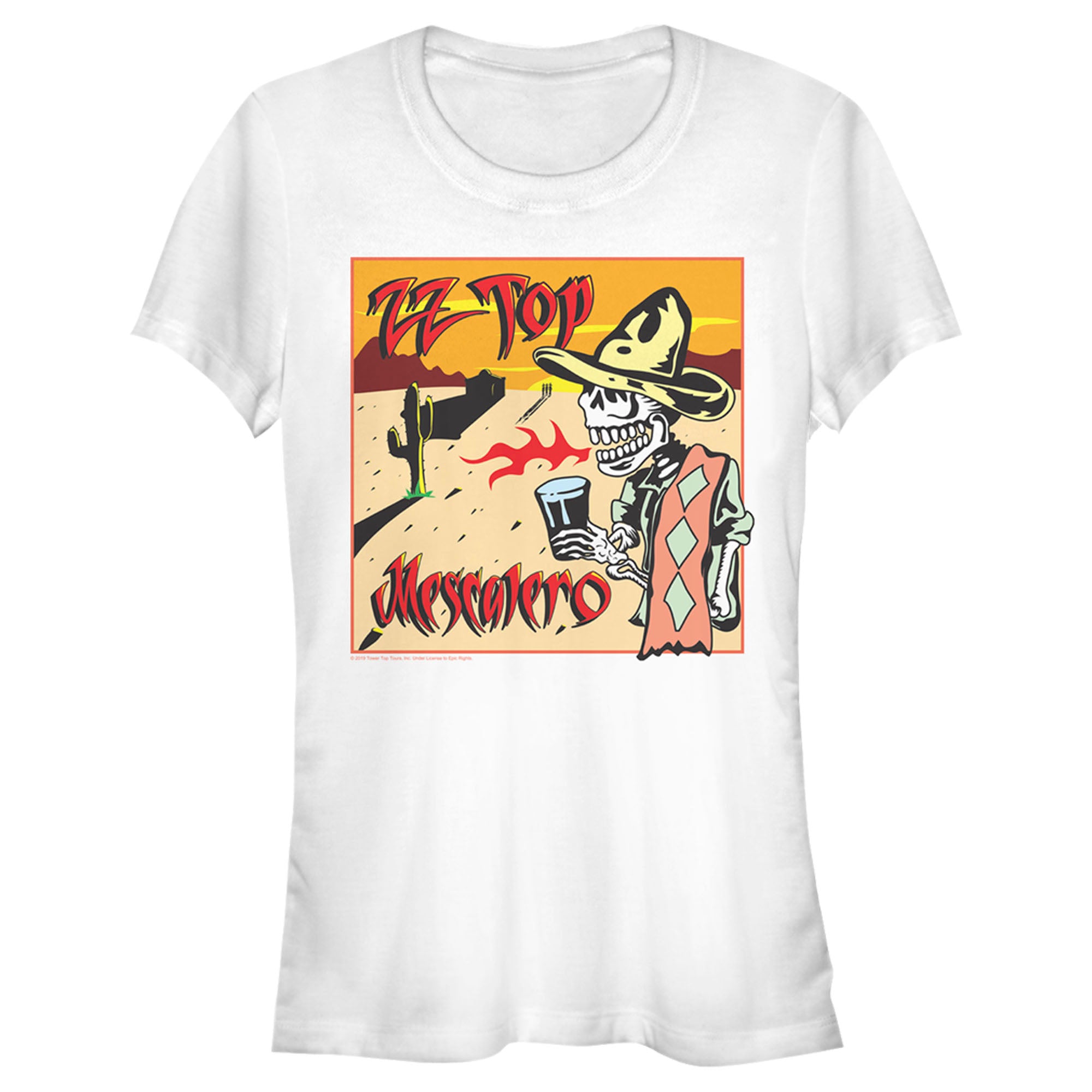 Zz Top Junior’S Mescalero  T-Shirt