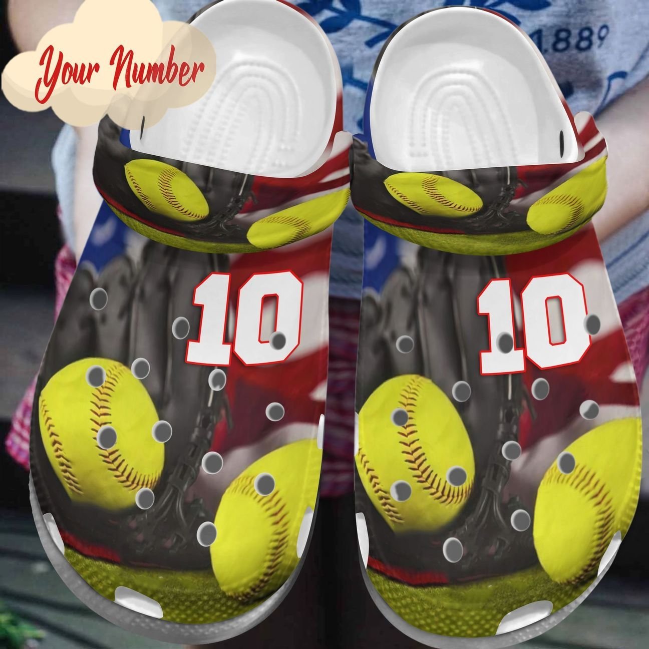 Softball Personalize Clog, Custom Name, Text, Fashion Style For Women, Men, Kid, Print 3D Softball Is Not Just A Game