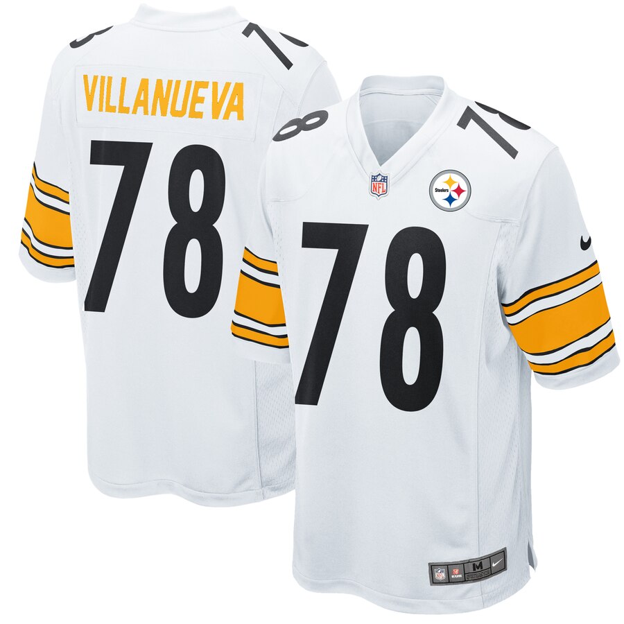 Alejandro Villanueva Pittsburgh Steelers Nike Game Jersey – White