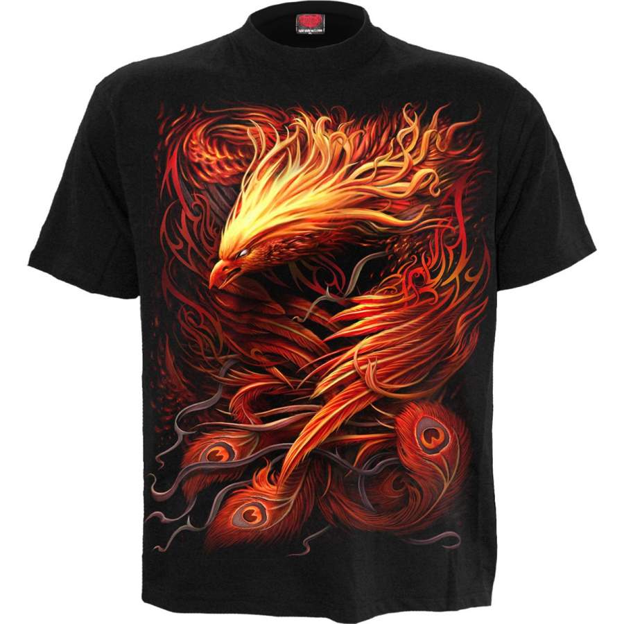 PHOENIX ARISEN – T-Shirt Black – Cucumint Store