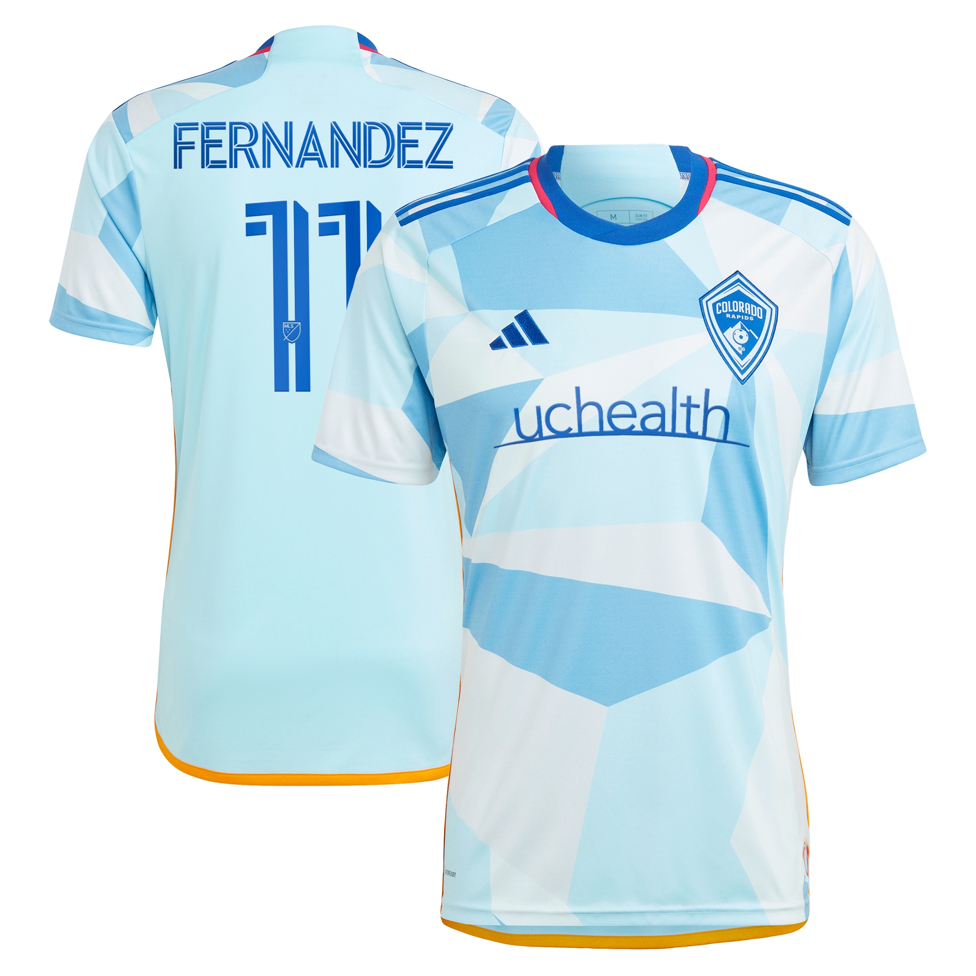 Omir Fernandez Colorado Rapids 2024 New Day Kit Replica Player Jersey – Light Blue