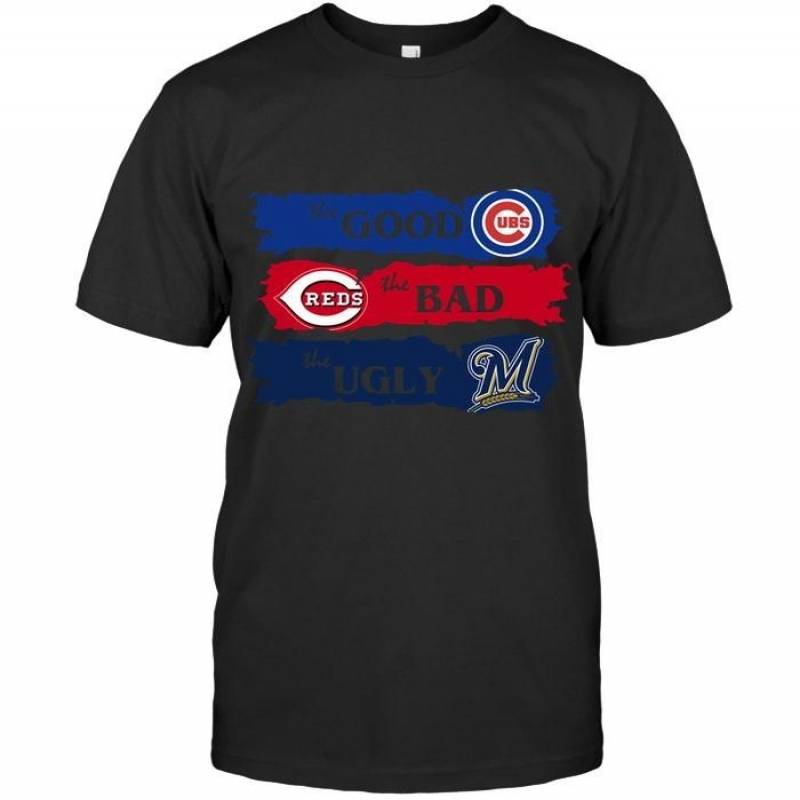 Chicago Cubs The Good The Bad The Ugly Fan T Shirt