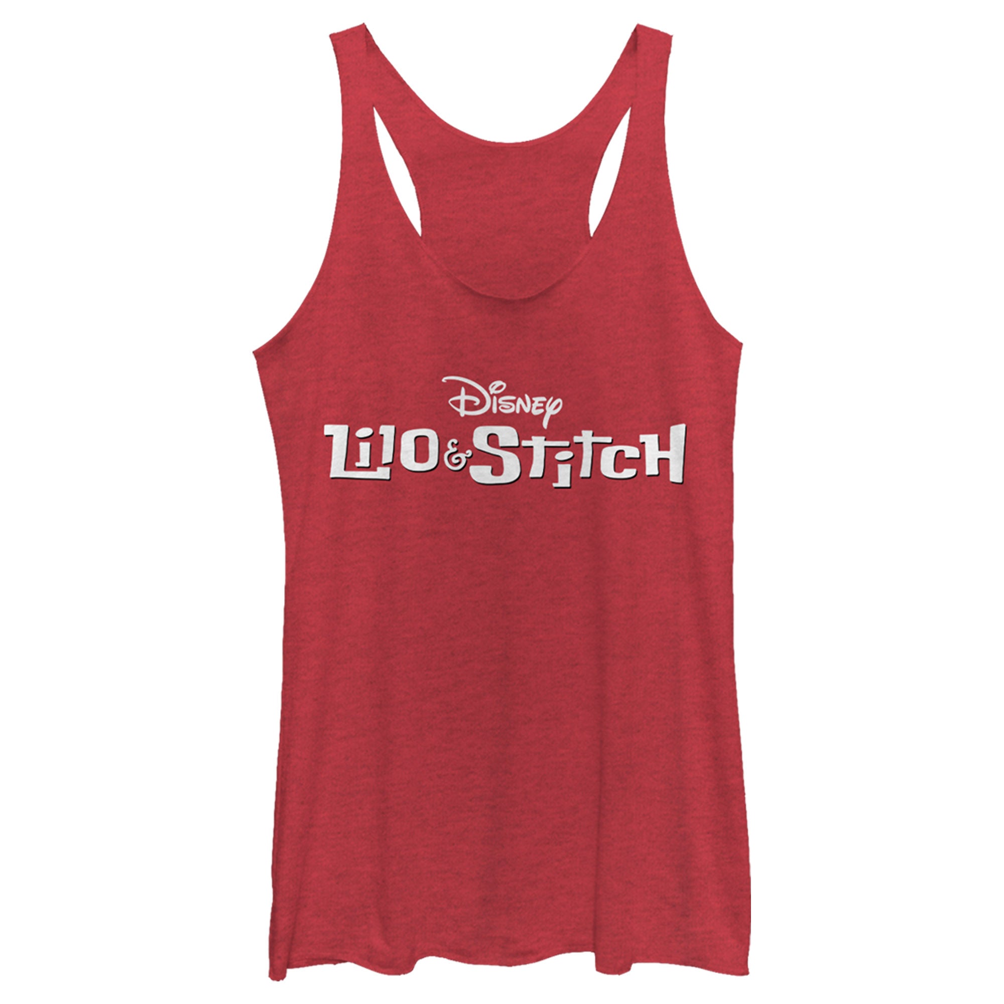 Women’S Lilo & Stitch Logo Racerback Tank Top