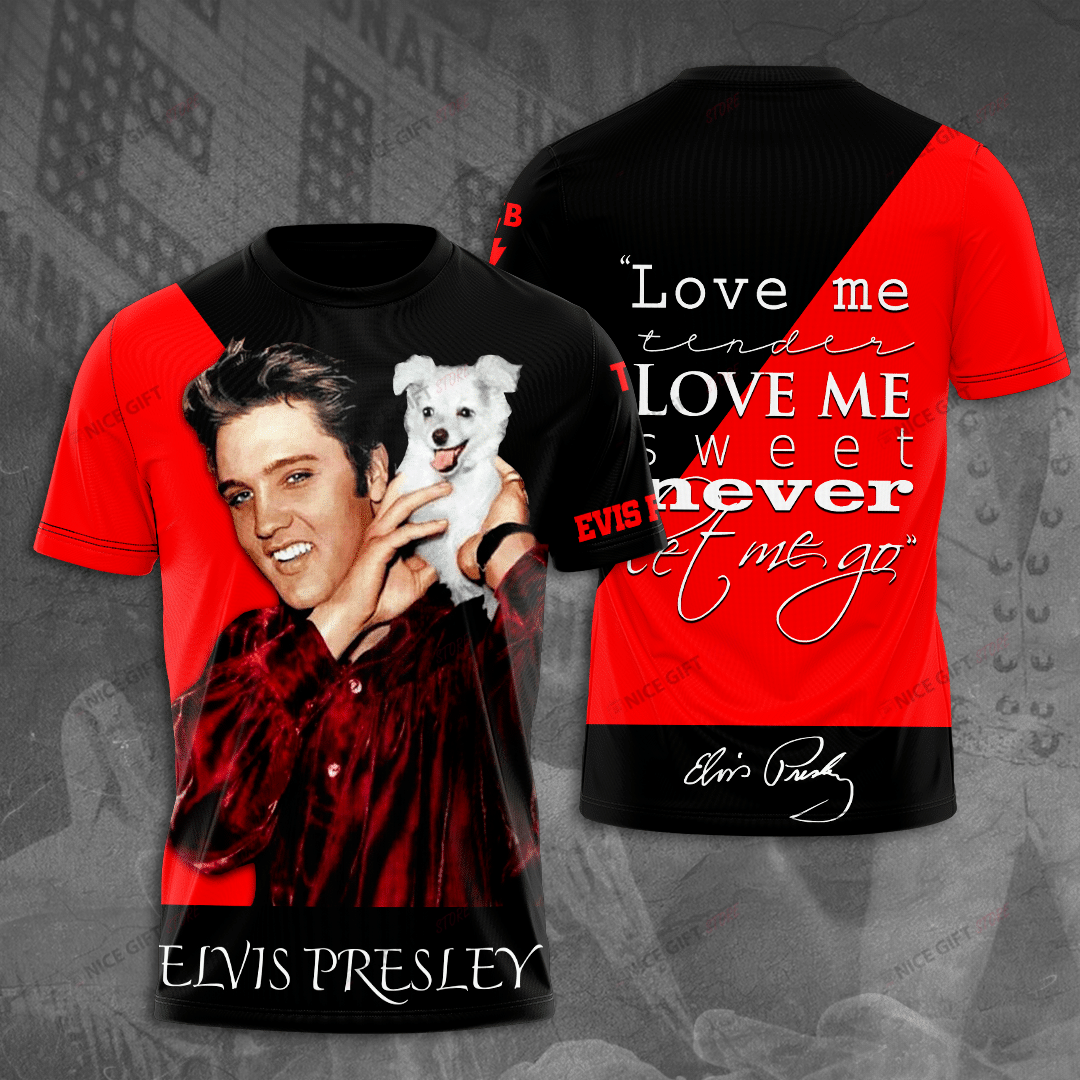 Elvis Presley 3D T-Shirt 3Ts-Q6D9