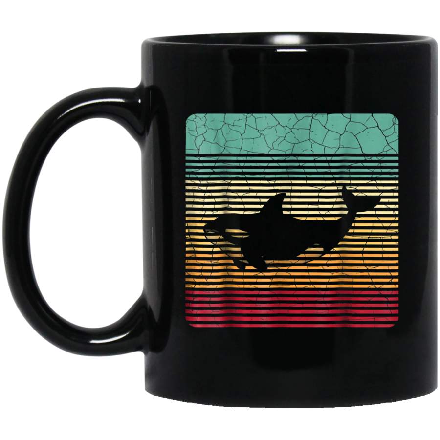 Whale Orca Retro Vintage NOVELTY BIRTHDAY Gift Coffee Mug