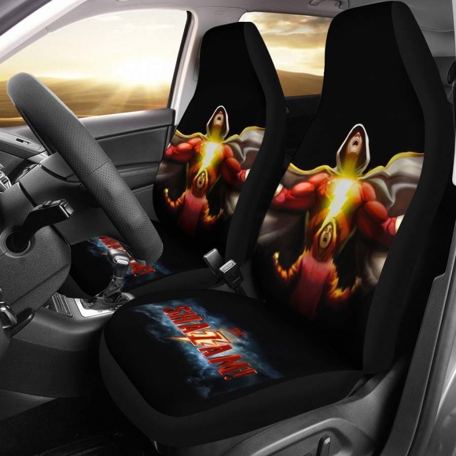 Super Power Shazam DC Comics Car Seat Covers
