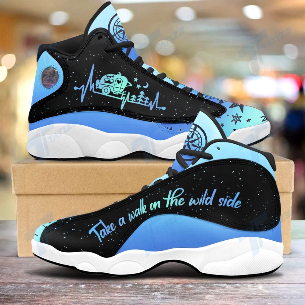 Camping Take A Walk On The Wild Side 13 Sneakers XIII Shoes