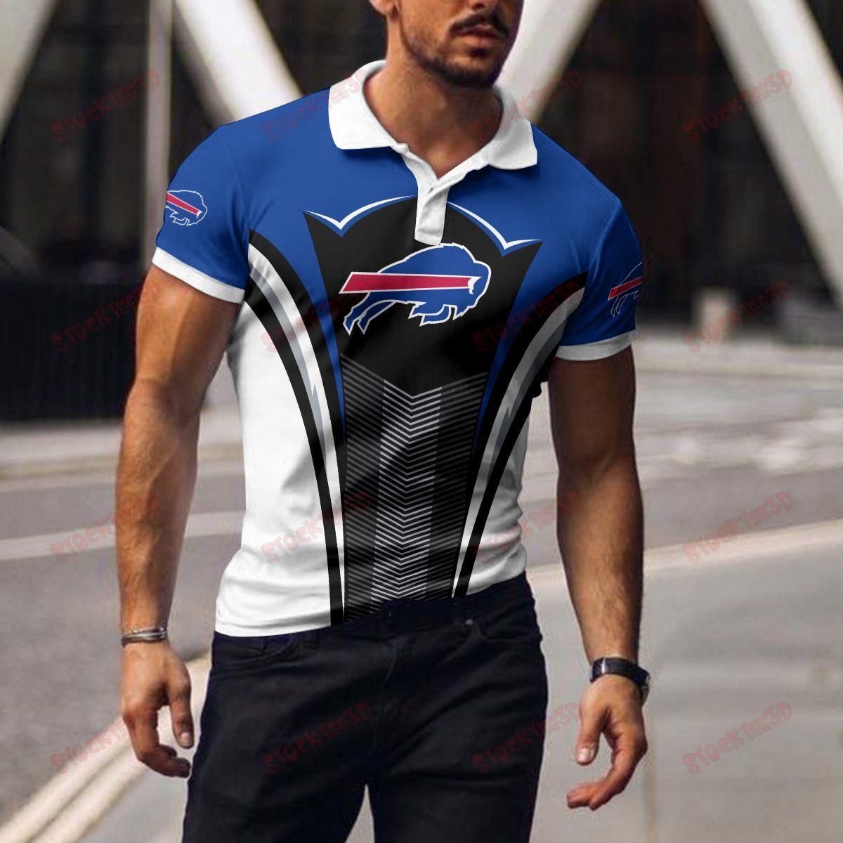 Buffalo Bills Polo T-Shirt 034