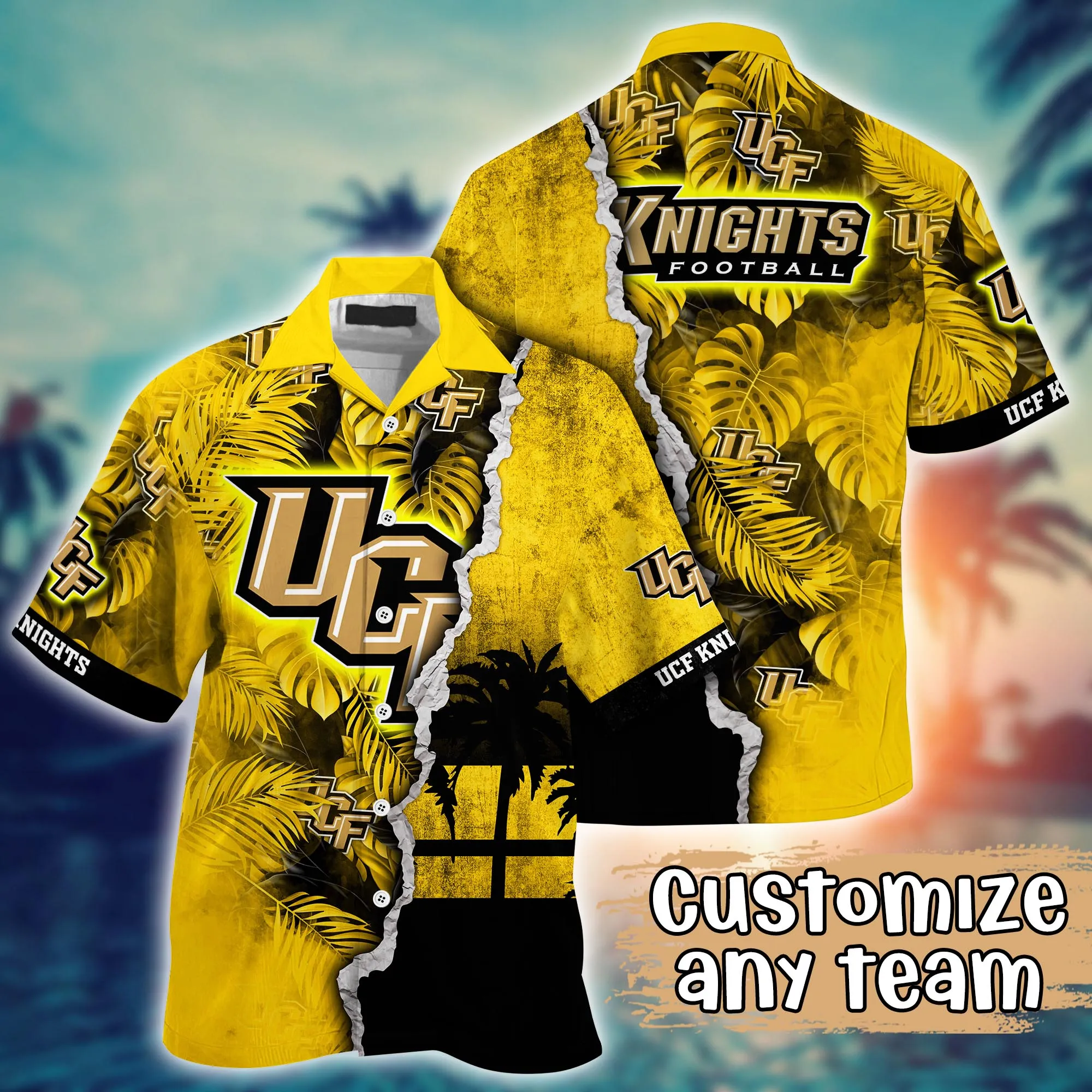 Ucf Knights NCCA Hawaiian Shirt Custom Lemonade Stands Aloha Shirt