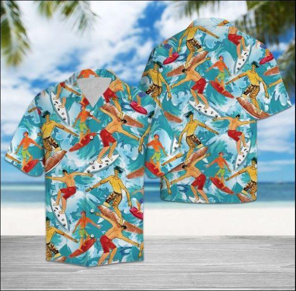 Surfing Hawaii Shirt For Men Women Adult Ha107514