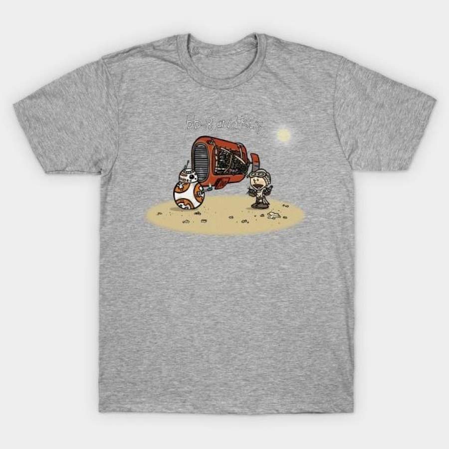 Bb-8 And Rey T-Shirt Men’S Fashion T-Shirt