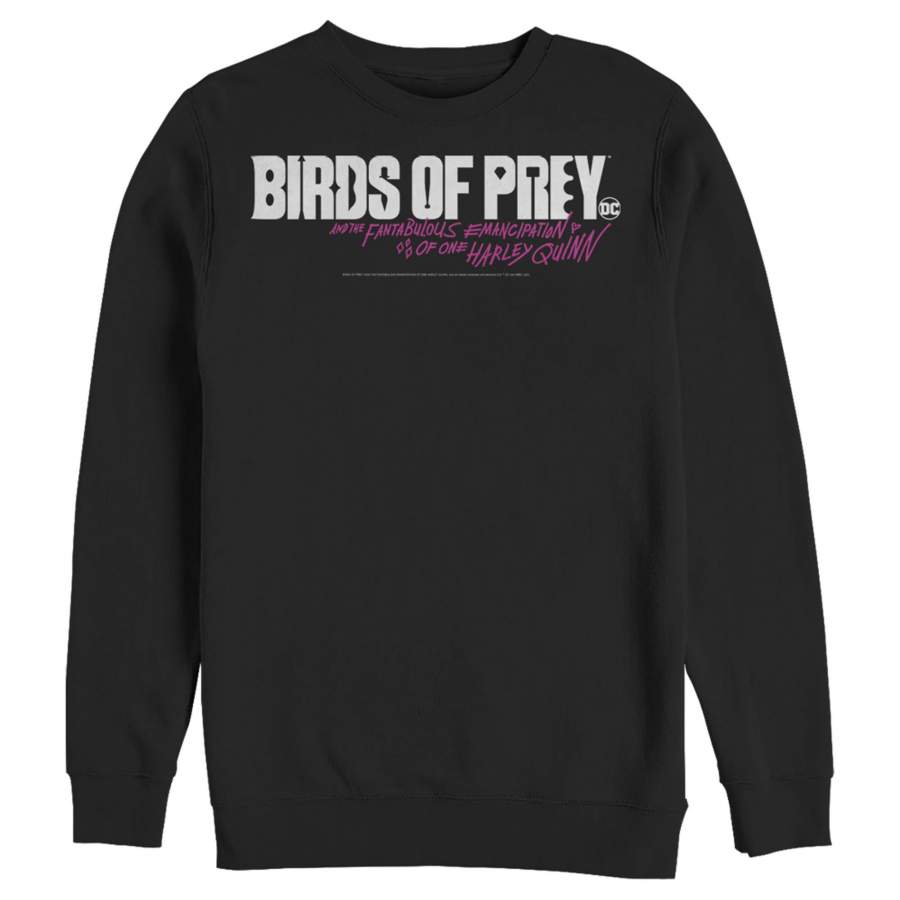 Birds of Prey Men’s Fantabulous Logo  Sweatshirt