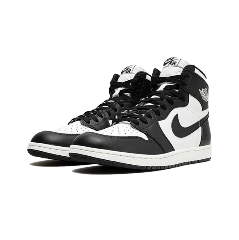 JD 1 Retro High 85 Black White 601027