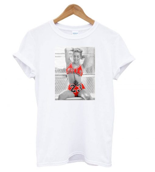 Miley Cyrus Michael Jordan RS  T shirt