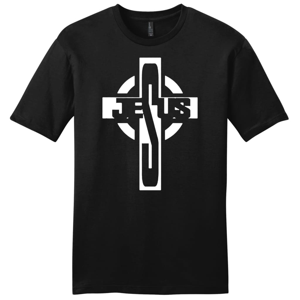 Jesus On The Cross Mens Christian T-Shirt