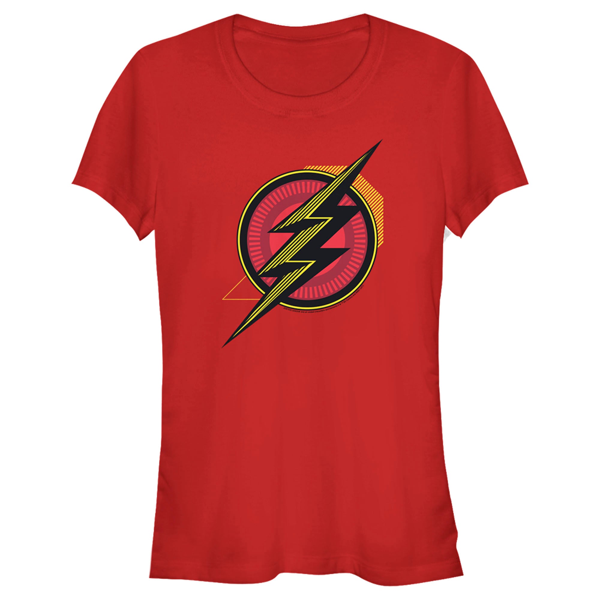 Zack Snyder Justice League Junior’S The Flash Comic Logo  T-Shirt