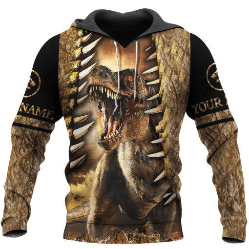 Dinosaur Art 3D All Over Print Shirtss For Man And Women