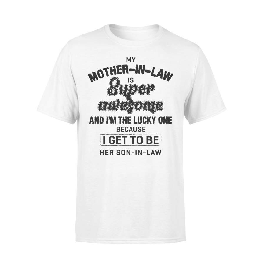 Son-In-Law Gift The Lucky One Standard T-shirt