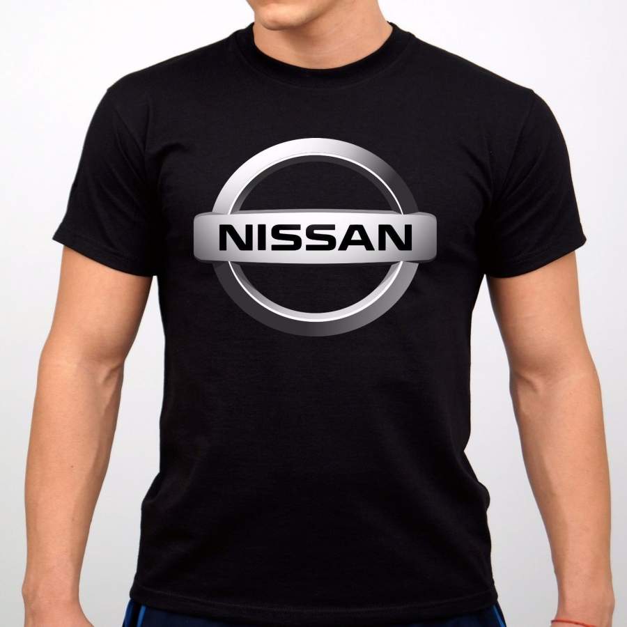 Nissan Logo Cars Men’s T-Shirt Black New