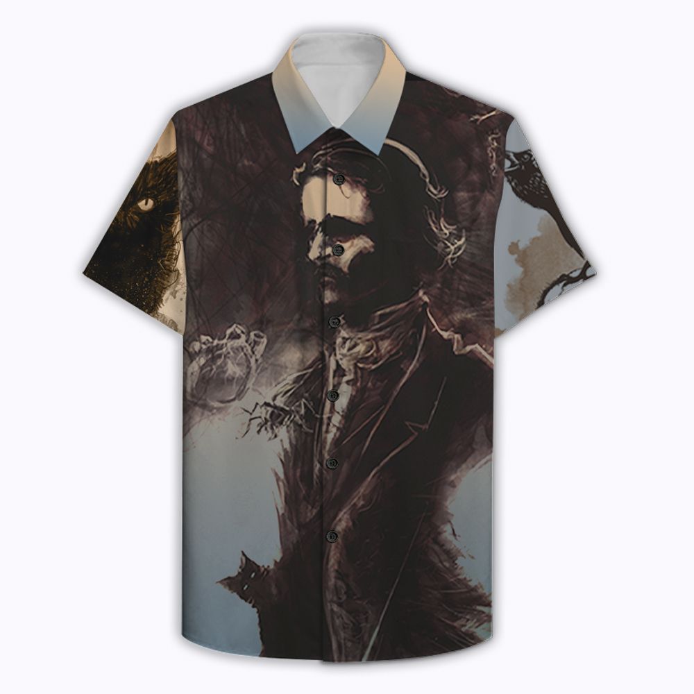 Edgar Allan Poe Hawaii Shirt Ha78456