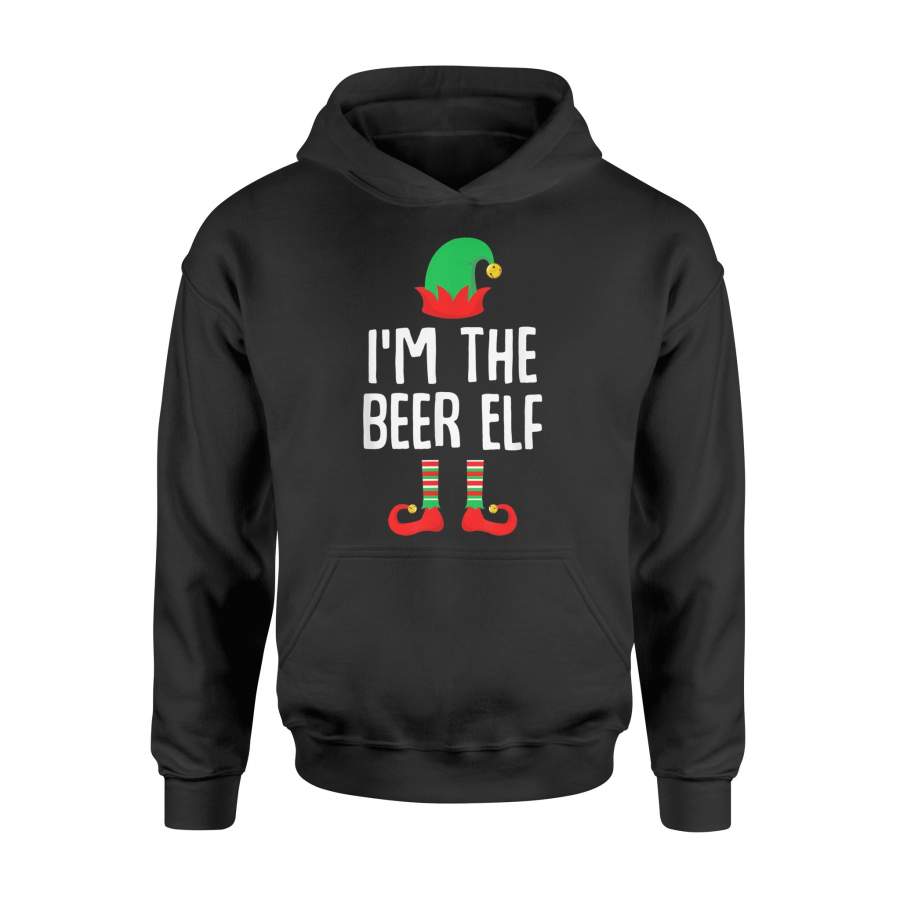 Christmas T-Shirt I’m The Beer Elf Matching Family Group – Standard Hoodie