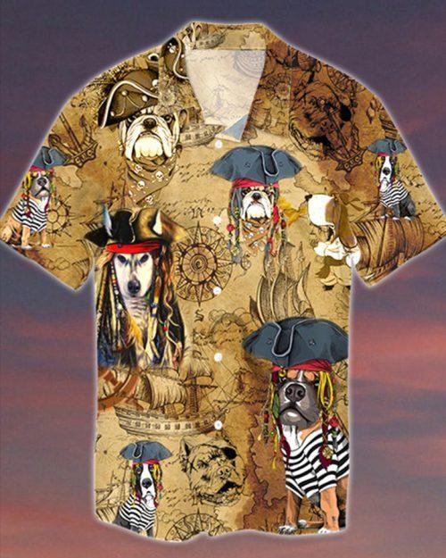 Pirates Dog Hawaii Shirt Ha53587