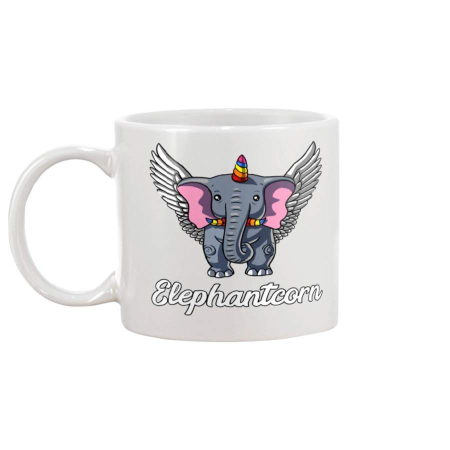 Elephant Unicorn Magical Funny Elephantcorn 11oz Mug