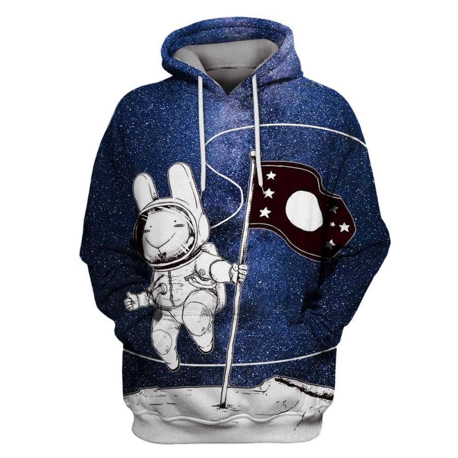 Astronaut galaxy Custom T-shirt – Hoodies Apparel