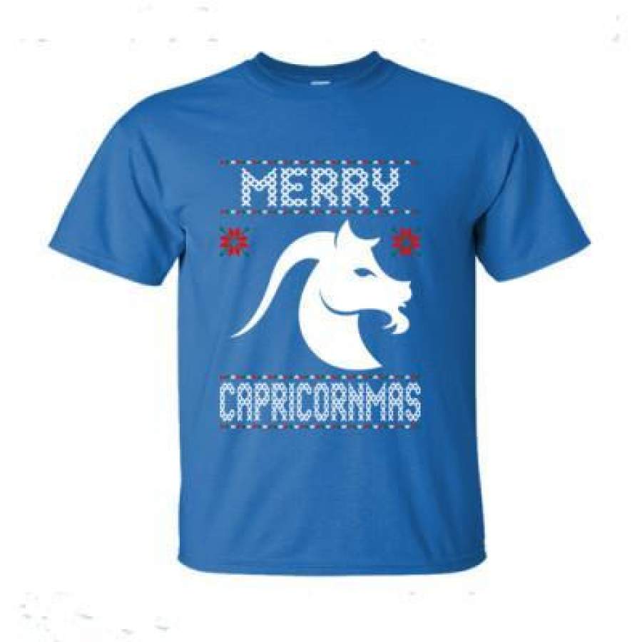 AGR Merry Capricornmas Ugly Christmas Sweater – Ultra-Cotton T-Shirt