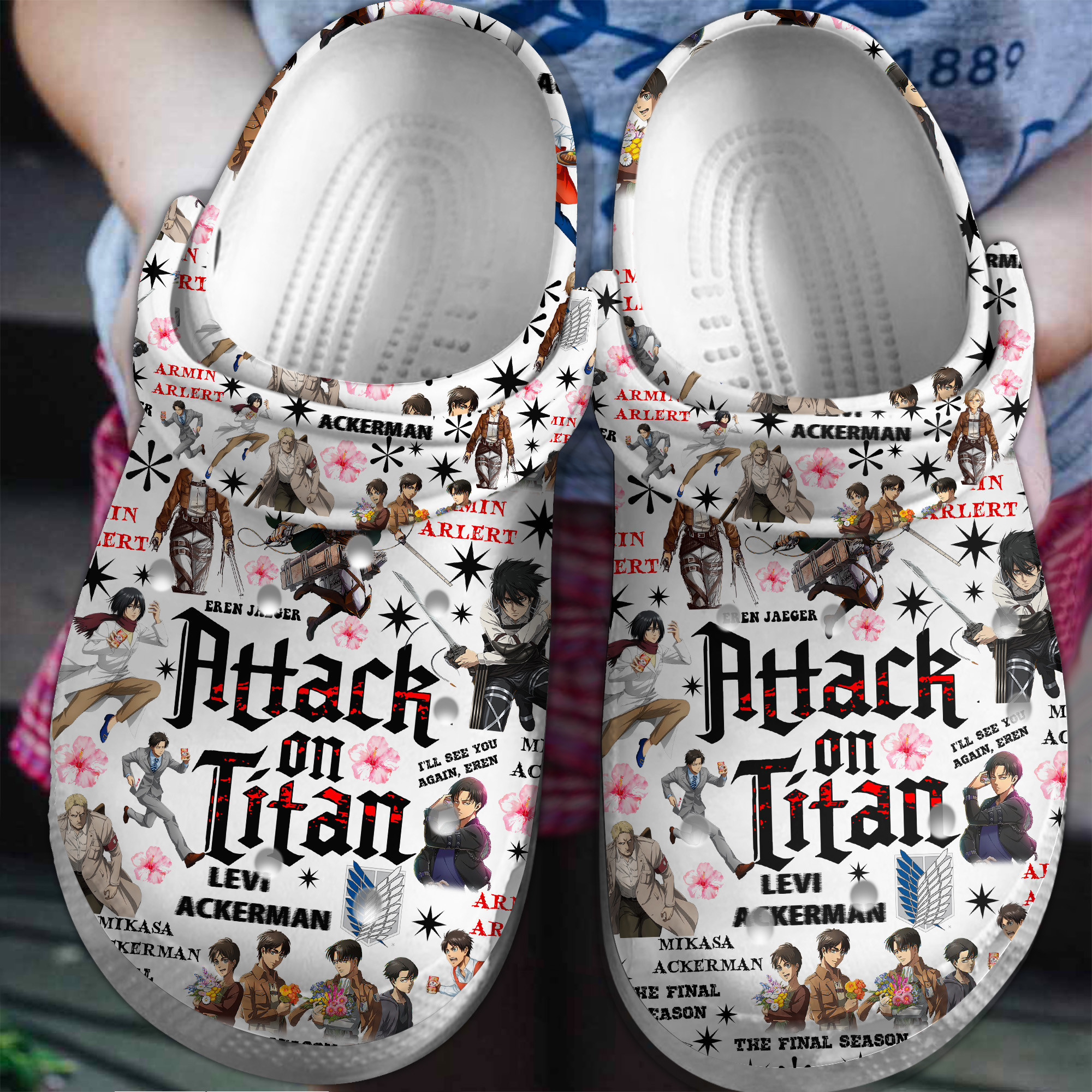 Attack On Titan Crocss Clogs For Men Women And Kid Ka9Mz83V