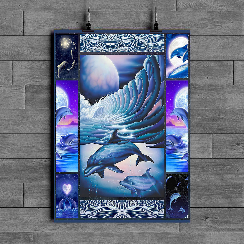 Dolphin Poster Qh101103Pt