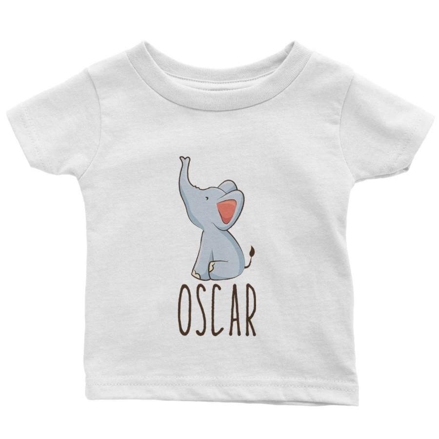 Baby Elephant Blue – Personalized Children’s T-Shirt