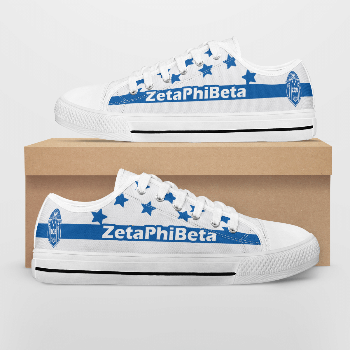 Zeta Phi Beta 1920 Low Top Shoes